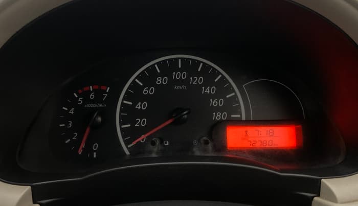 2015 Nissan Micra Active XV, Petrol, Manual, 72,739 km, Odometer Image