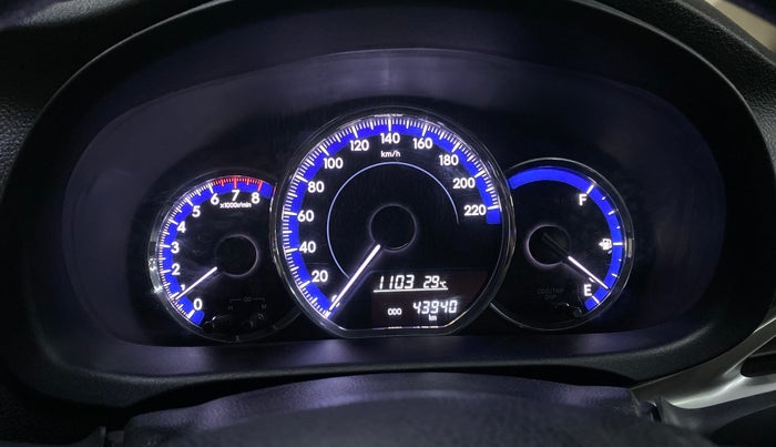 2021 Toyota YARIS J MT, Petrol, Manual, 43,929 km, Odometer Image