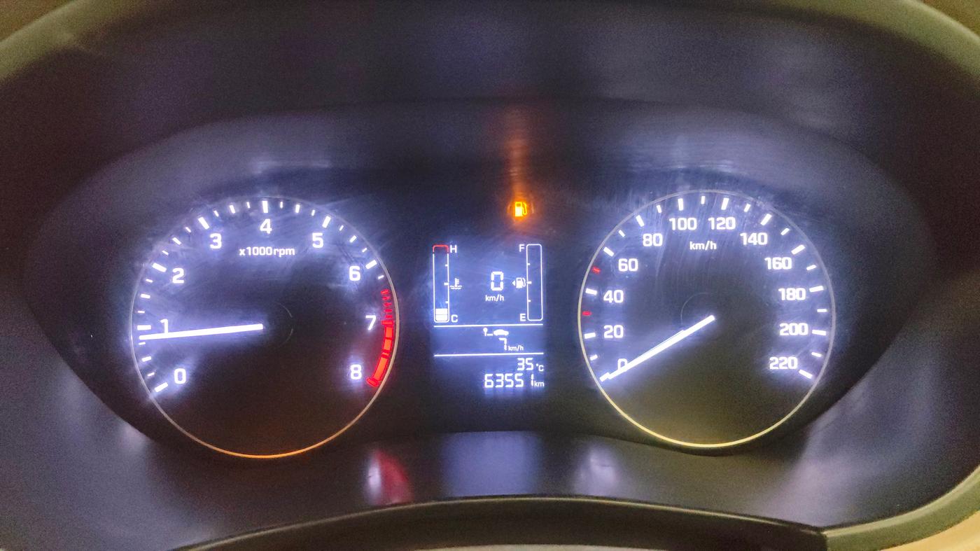 2016 Hyundai Elite i20 MAGNA 1.2, Petrol, Manual, 63,526 km, Odometer Image