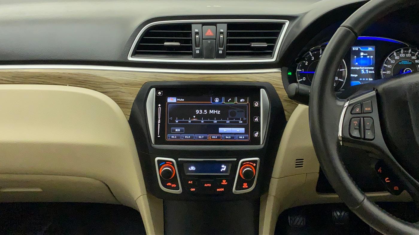2019 Maruti Ciaz ALPHA 1.5 SHVS PETROL, Petrol, Manual, 16,602 km, Air Conditioner