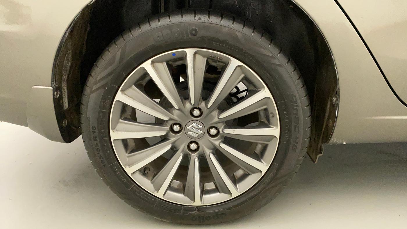 2019 Maruti Ciaz ALPHA 1.5 SHVS PETROL, Petrol, Manual, 16,602 km, Right Rear Wheel
