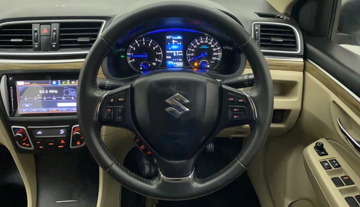 2019 Maruti Ciaz ALPHA 1.5 SHVS PETROL, Petrol, Manual, 16,602 km, Steering Wheel Close Up