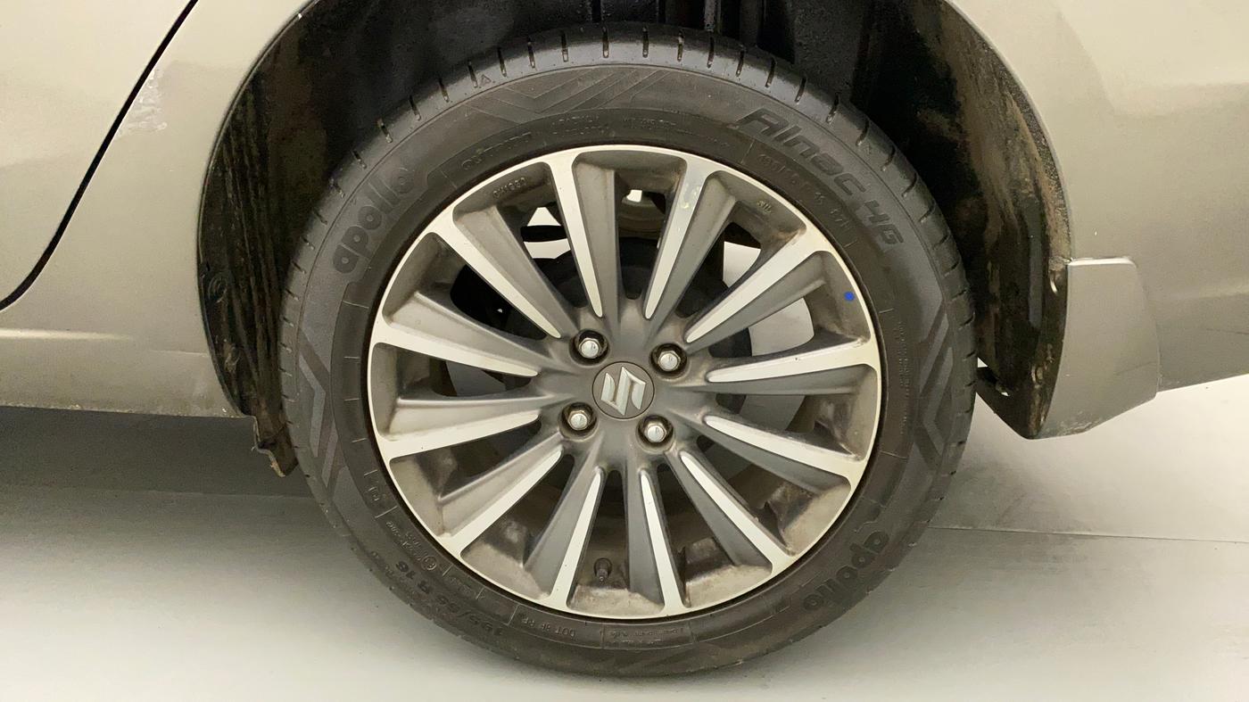 2019 Maruti Ciaz ALPHA 1.5 SHVS PETROL, Petrol, Manual, 16,602 km, Left Rear Wheel