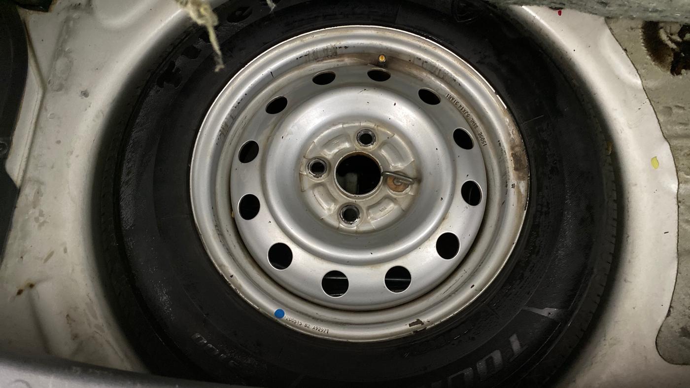 2015 Maruti Ritz LXI, Petrol, Manual, 94,207 km, Spare Tyre