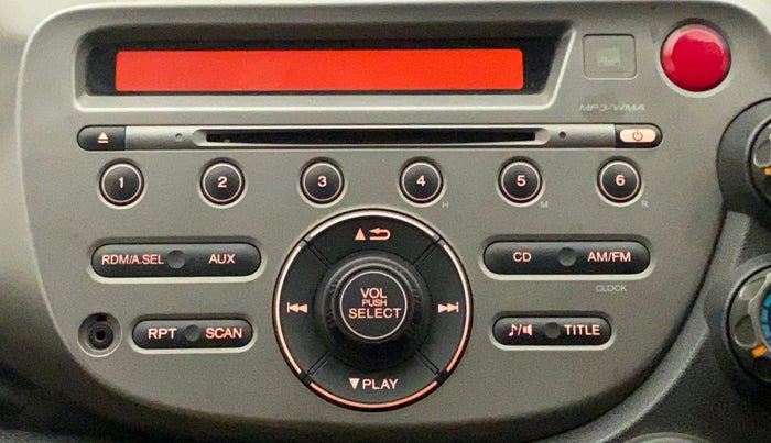 2012 Honda Jazz 1.2L I-VTEC SELECT, Petrol, Manual, 63,333 km, Infotainment System