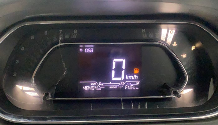 2020 Tata TIGOR XZ PLUS PETROL, Petrol, Manual, 48,509 km, Odometer Image