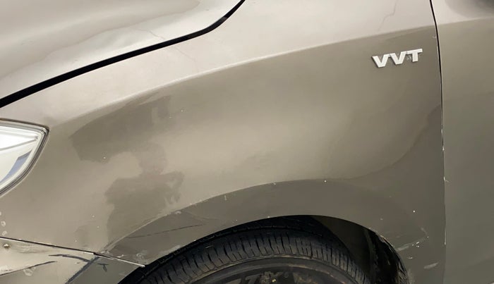 2017 Maruti Dzire VXI, Petrol, Manual, 1,07,214 km, Left fender - Minor scratches