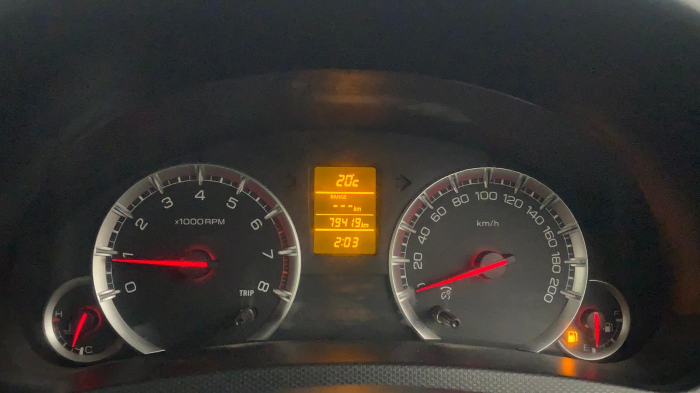 2013 Maruti Swift ZXI, Petrol, Manual, 79,499 km, Odometer Image