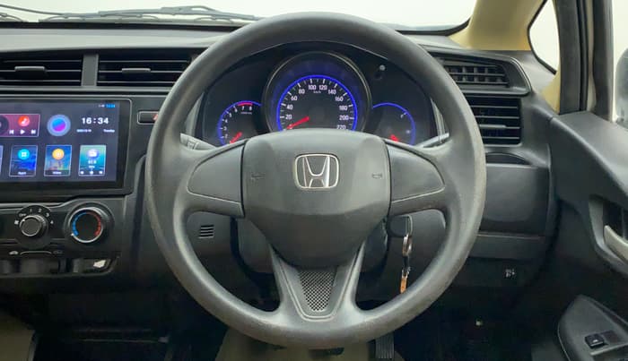 2016 Honda Jazz 1.2L I-VTEC E, Petrol, Manual, 1,16,869 km, Steering Wheel Close Up