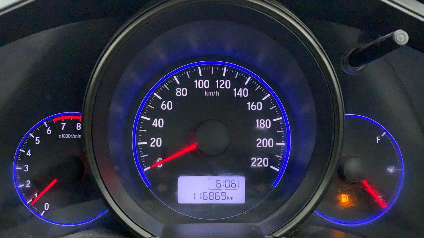 2016 Honda Jazz 1.2L I-VTEC E, Petrol, Manual, 1,16,869 km, Odometer Image