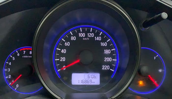 2016 Honda Jazz 1.2L I-VTEC E, Petrol, Manual, 1,16,869 km, Odometer Image