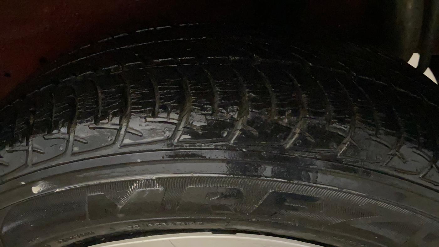 2015 Maruti Celerio VXI AMT, Petrol, Automatic, 9,082 km, Left Rear Tyre Tread