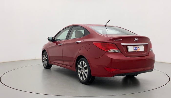 2015 Hyundai Verna FLUIDIC 4S 1.6 VTVT S(O), CNG, Manual, 70,248 km, Left Back Diagonal