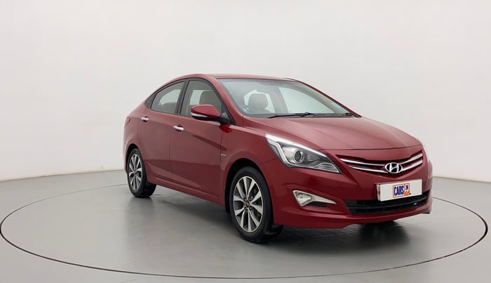 2015 Hyundai Verna FLUIDIC 4S 1.6 VTVT S(O), CNG, Manual, 70,248 km, Right Front Diagonal