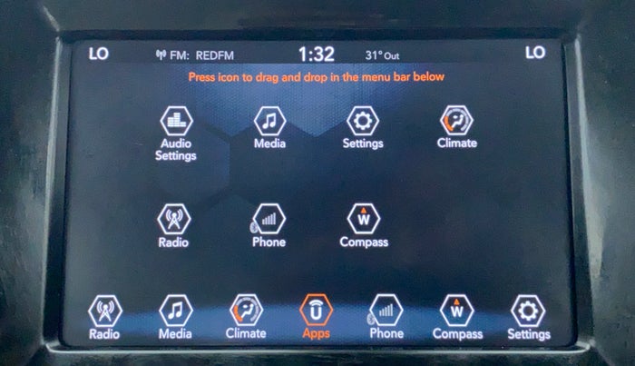 2018 Jeep Compass LIMITED (O) 2.0, Diesel, Manual, 50,579 km, Touchscreen Infotainment System