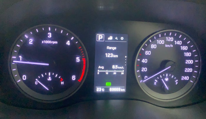 2017 Hyundai Tucson GLS 4WD AT DIESEL, Diesel, Automatic, 69,787 km, Odometer Image