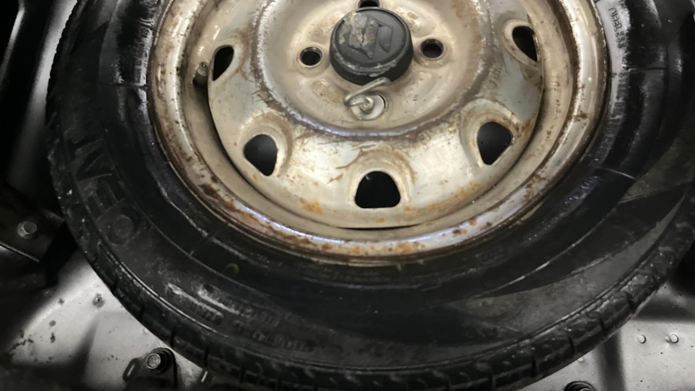 2018 Maruti Wagon R 1.0 LXI CNG, CNG, Manual, 45,243 km, Spare Tyre