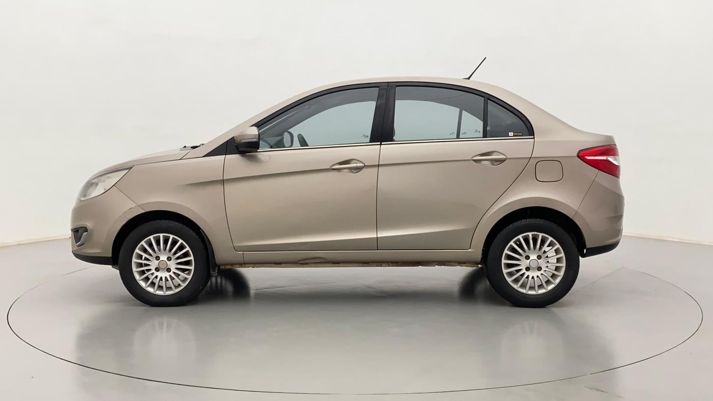 2014 Tata Zest XMA QUADRAJET 90PS, Diesel, Automatic, 95,307 km, Left Side