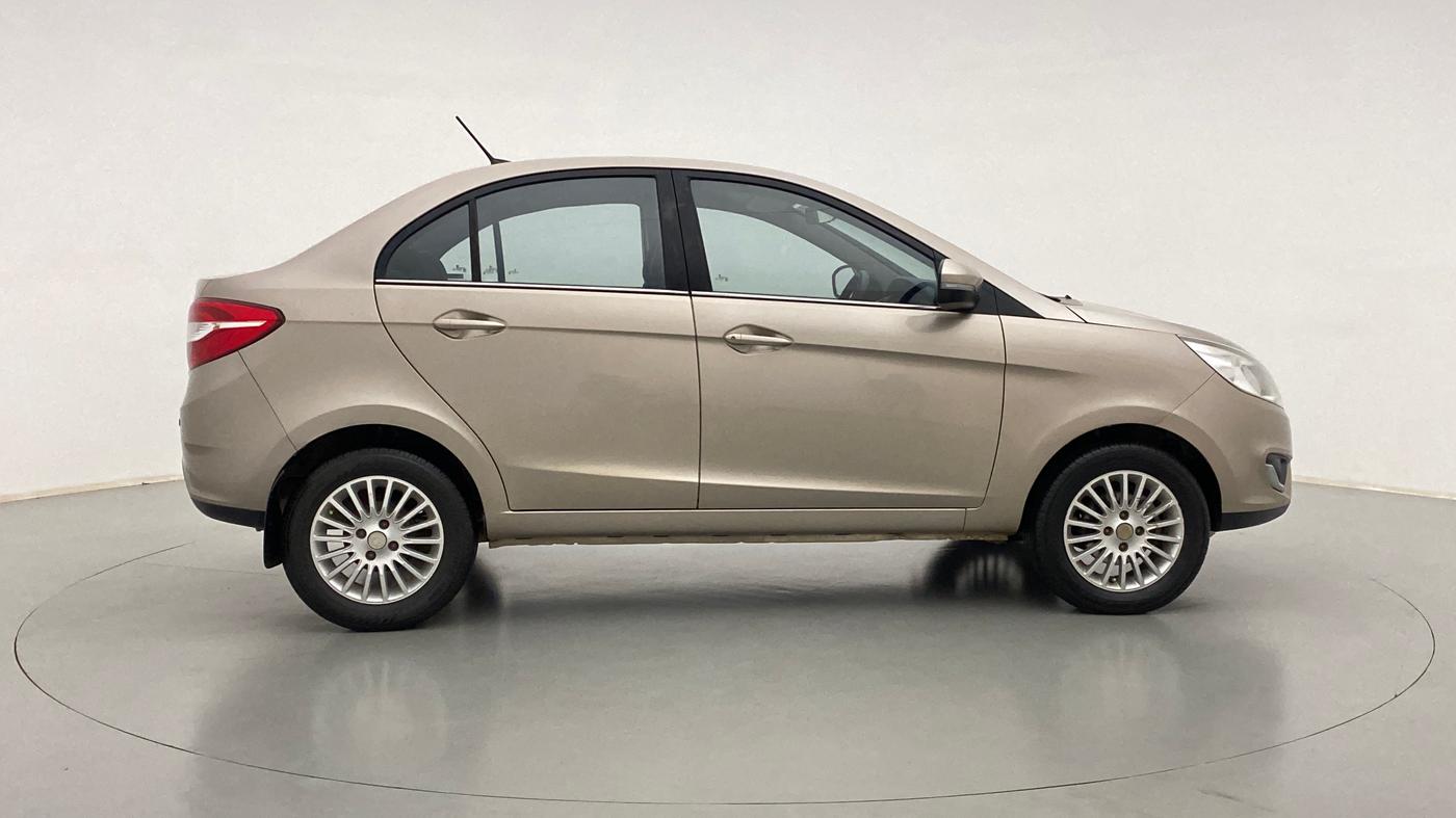 2014 Tata Zest XMA QUADRAJET 90PS, Diesel, Automatic, 95,307 km, Right Side View