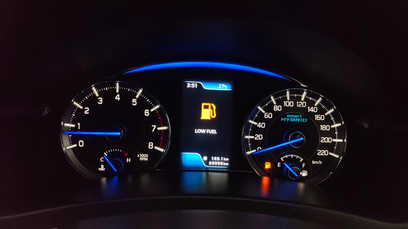 2021 Maruti Ciaz ALPHA 1.5 SHVS PETROL, Petrol, Manual, 69,056 km, Odometer Image