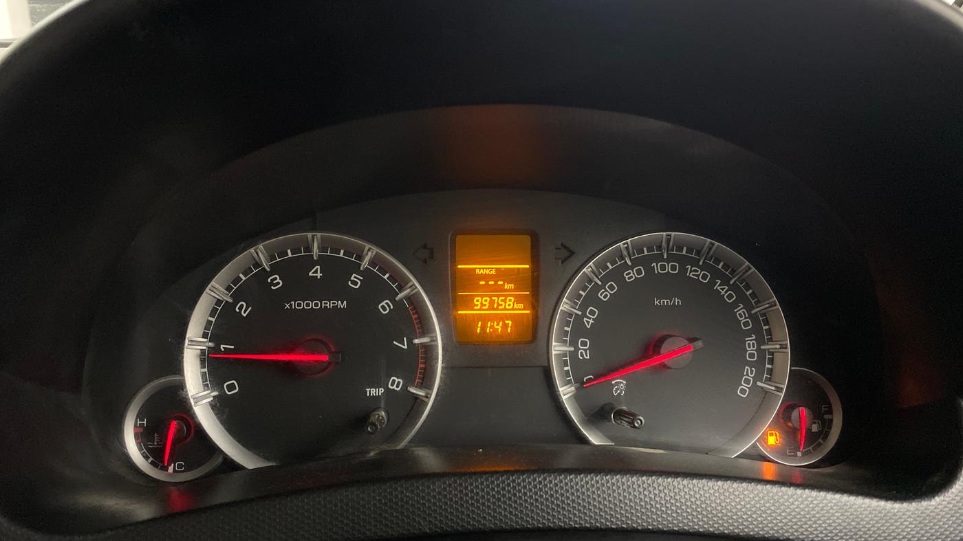 2015 Maruti Swift VXI, Petrol, Manual, 99,713 km, Odometer Image