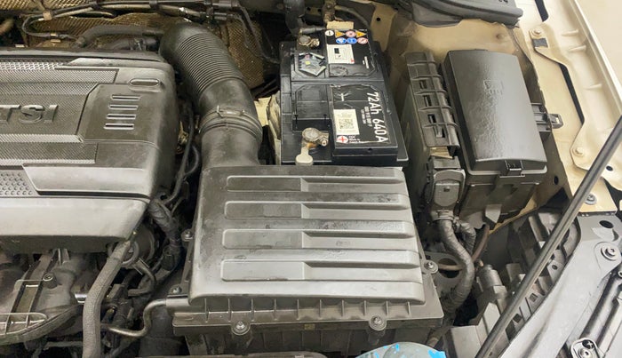 2019 Skoda Octavia STYLE 1.8 TSI AT, Petrol, Automatic, 1,12,805 km, Engine View - Left