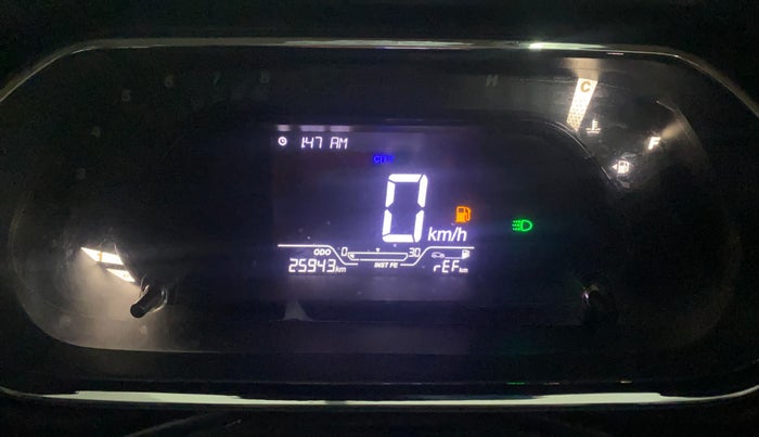 2020 Tata NEXON XZ PETROL, Petrol, Manual, 25,936 km, Odometer Image