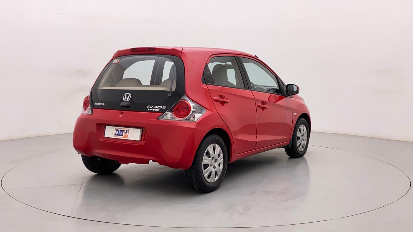 2012 Honda Brio S MT, Petrol, Manual, 35,268 km, Right Back Diagonal