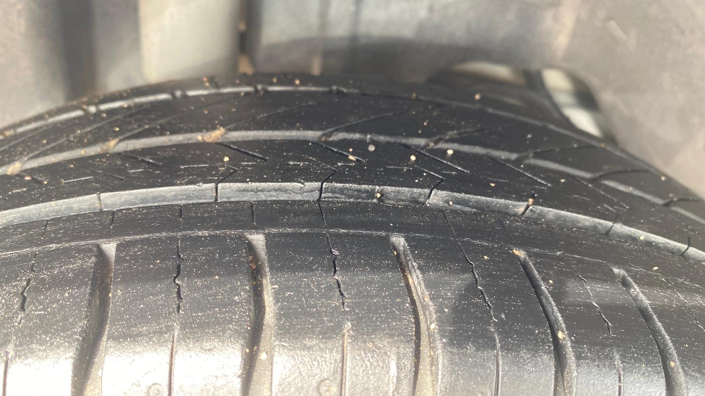 2019 Ford Figo Aspire TREND PLUS 1.2 PETROL, Petrol, Manual, 89,046 km, Right Rear Tyre Tread