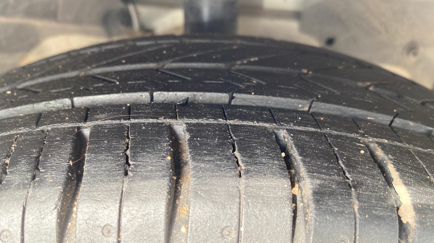 2019 Ford Figo Aspire TREND PLUS 1.2 PETROL, Petrol, Manual, 89,046 km, Right Front Tyre Tread
