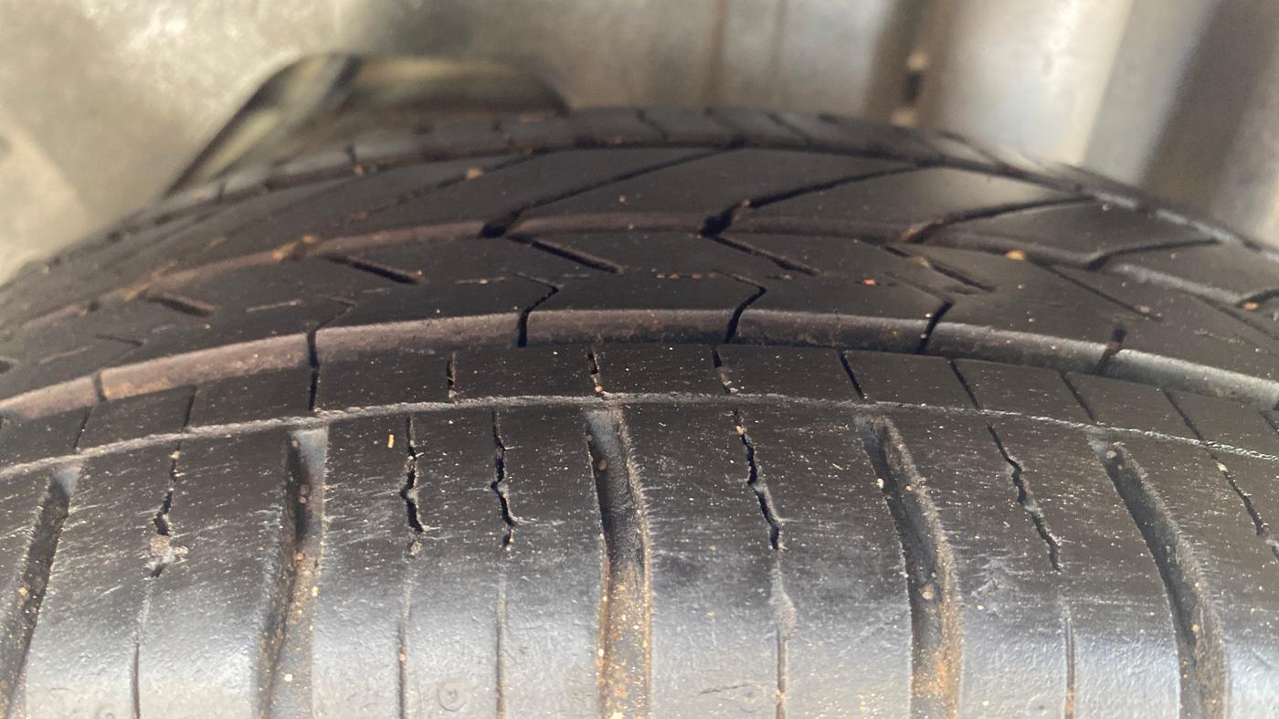 2019 Ford Figo Aspire TREND PLUS 1.2 PETROL, Petrol, Manual, 89,046 km, Left Rear Tyre Tread