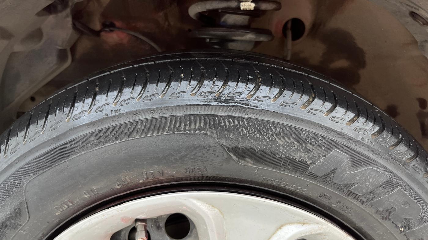 2024 Maruti S PRESSO VXI, Petrol, Manual, 51,287 km, Left Front Tyre Tread