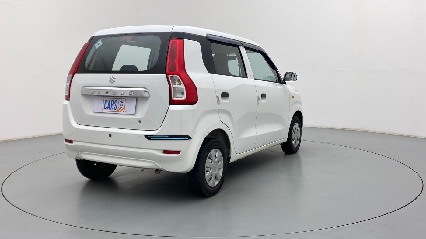 2021 Maruti New Wagon-R 1.0 Lxi (o) cng, CNG, Manual, 32,137 km, Right Back Diagonal