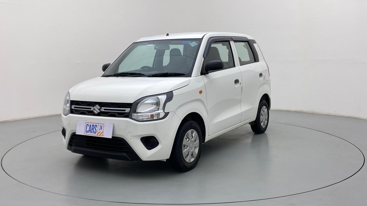 2021 Maruti New Wagon-R 1.0 Lxi (o) cng, CNG, Manual, 32,137 km, Left Front Diagonal