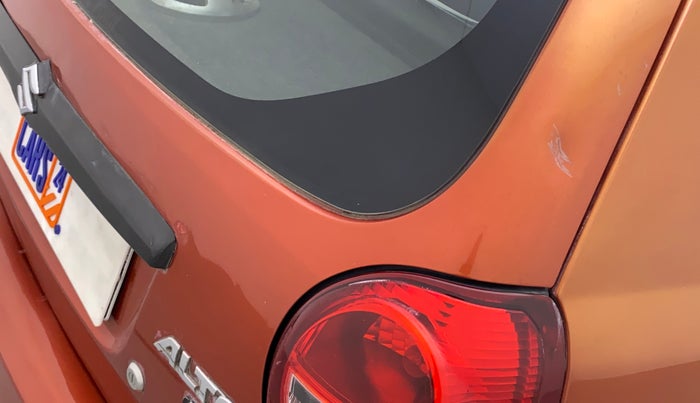 2010 Maruti Alto K10 VXI, Petrol, Manual, 83,263 km, Dicky (Boot door) - Slightly dented