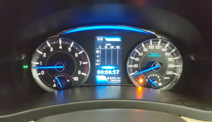 2022 Maruti Ciaz ALPHA 1.5 SHVS PETROL, Petrol, Manual, 76,642 km, Odometer Image