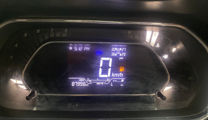 2021 Tata NEXON XZ PLUS PETROL SUNROOF, Petrol, Manual, 87,953 km, Odometer Image