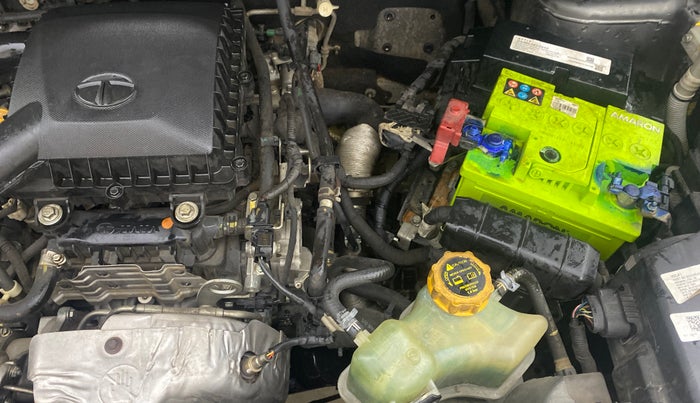 2021 Tata NEXON XZ PLUS PETROL SUNROOF, Petrol, Manual, 87,953 km, Engine View - Left