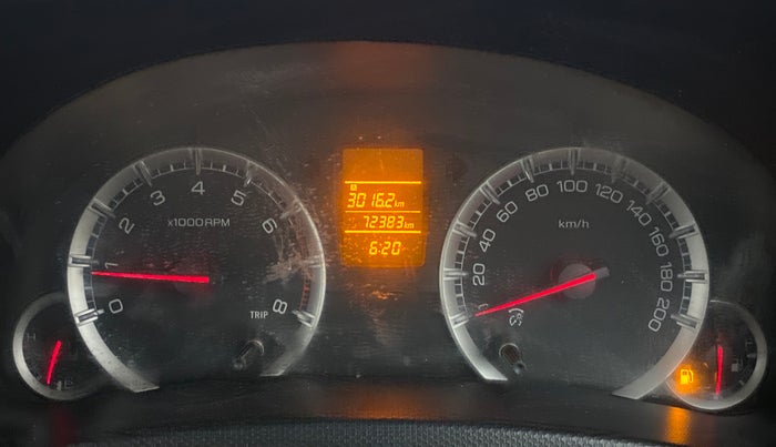 2012 Maruti Swift VXI, Petrol, Manual, 72,383 km, Odometer Image