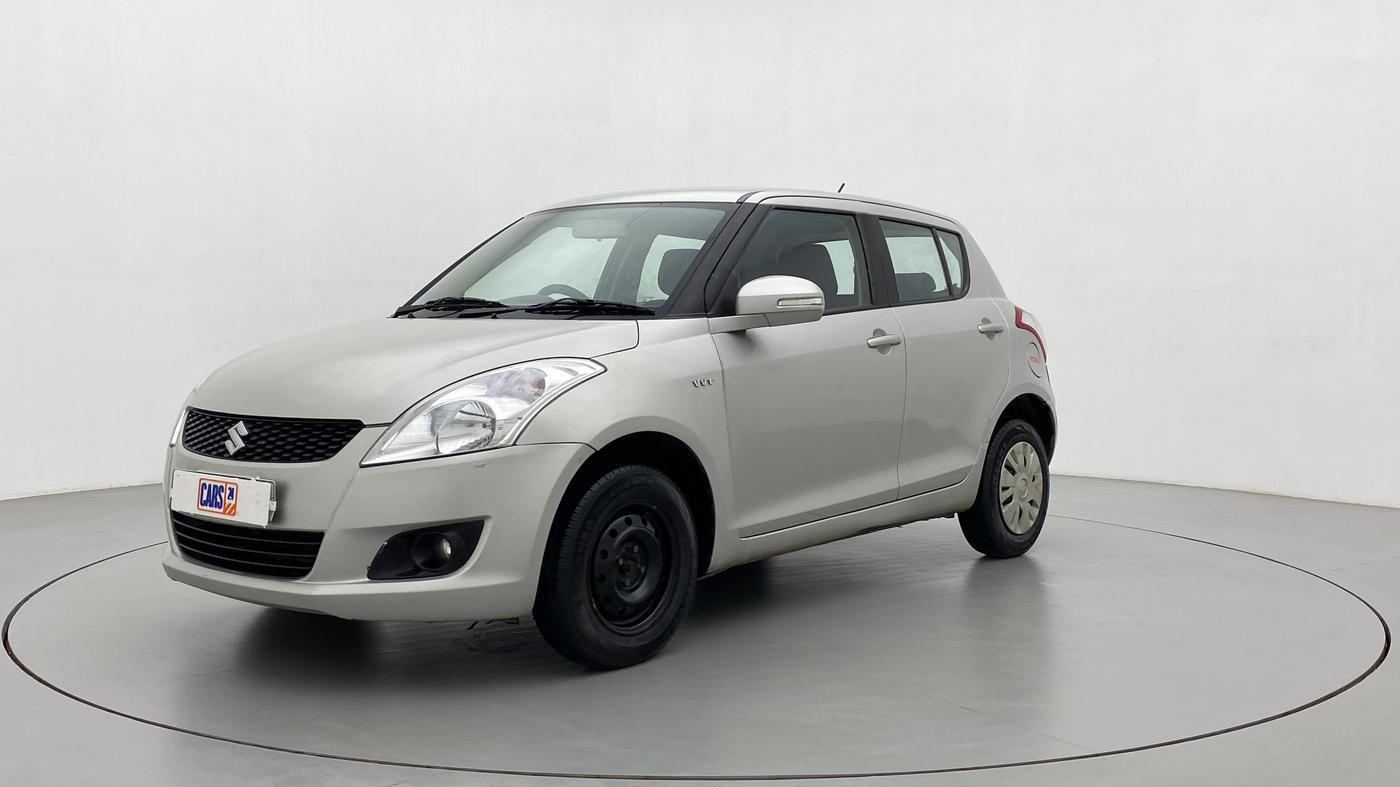 2012 Maruti Swift VXI, Petrol, Manual, 72,383 km, Left Front Diagonal