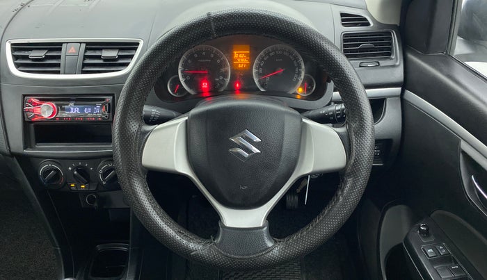 2012 Maruti Swift VXI, Petrol, Manual, 72,383 km, Steering Wheel Close Up