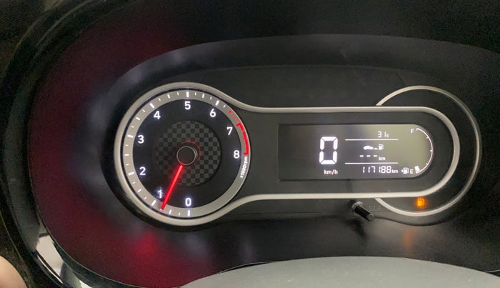 2020 Hyundai AURA SX 1.2 (O), Petrol, Manual, 1,17,159 km, Odometer Image