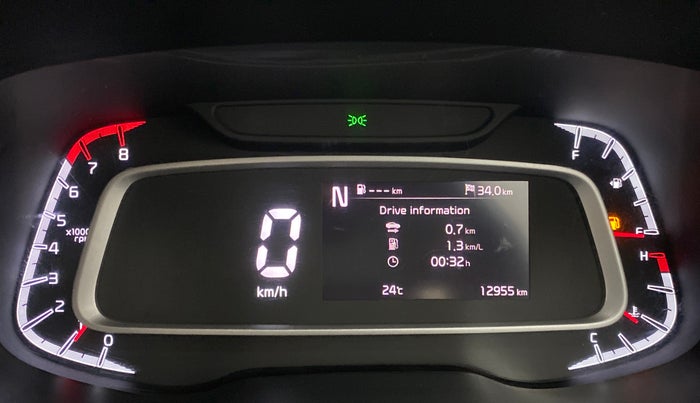 2020 KIA SONET GTX + 1.0 IMT, Petrol, Manual, 13,021 km, Odometer Image