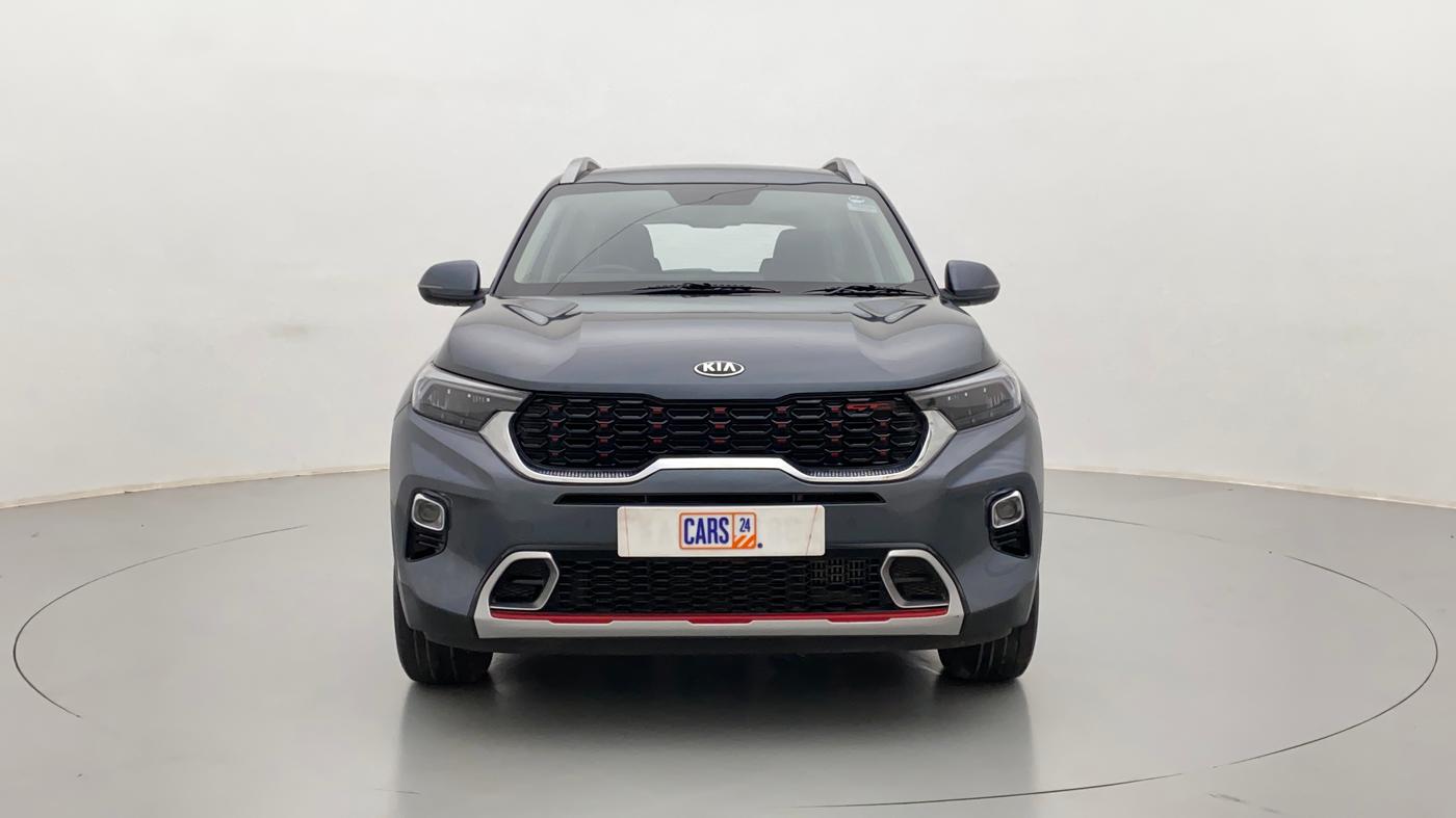 2020 KIA SONET GTX + 1.0 IMT, Petrol, Manual, 13,021 km, Front