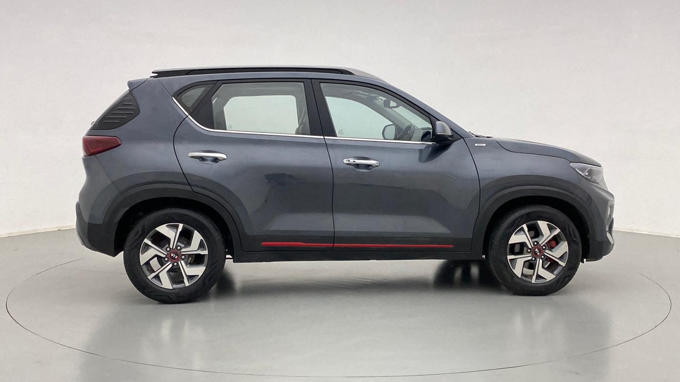 2020 KIA SONET GTX + 1.0 IMT, Petrol, Manual, 13,021 km, Right Side View