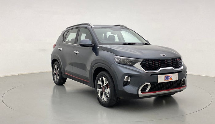 2020 KIA SONET GTX + 1.0 IMT, Petrol, Manual, 13,021 km, Right Front Diagonal