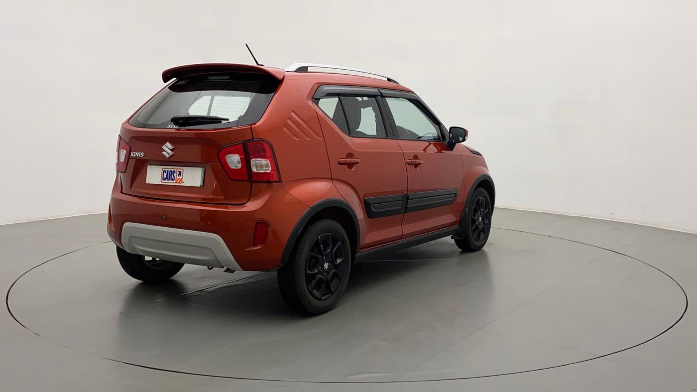 2020 Maruti IGNIS ZETA 1.2 AMT, Petrol, Automatic, 13,795 km, Right Back Diagonal