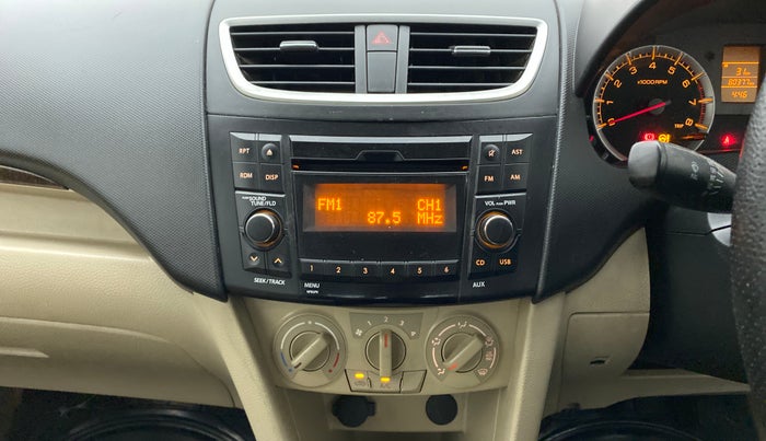 2013 Maruti Swift Dzire VXI, Petrol, Manual, 80,375 km, Air Conditioner