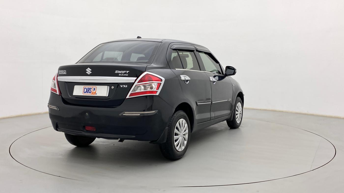 2013 Maruti Swift Dzire VXI, Petrol, Manual, 80,375 km, Right Back Diagonal