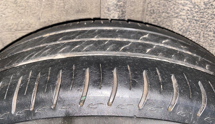 2023 Tata ALTROZ XZA, Petrol, Automatic, 44,510 km, Left Rear Tyre Tread